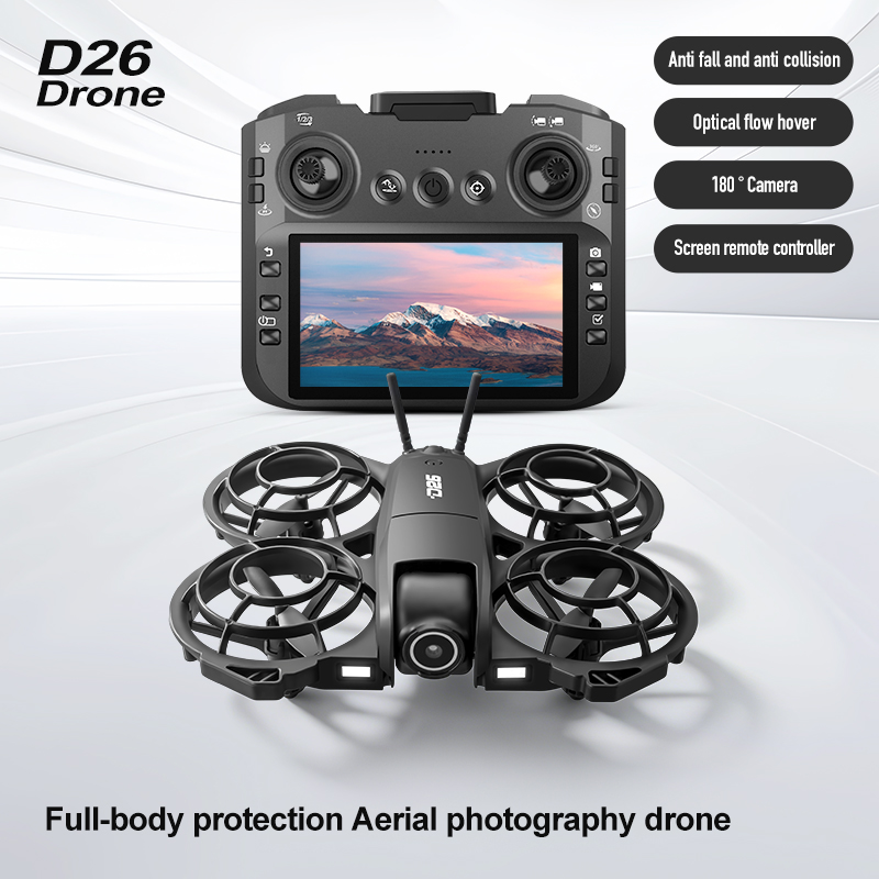 D26 Drone 4K Aerial HD 180° Ca - Drone Camera With Gimbal recension och pris