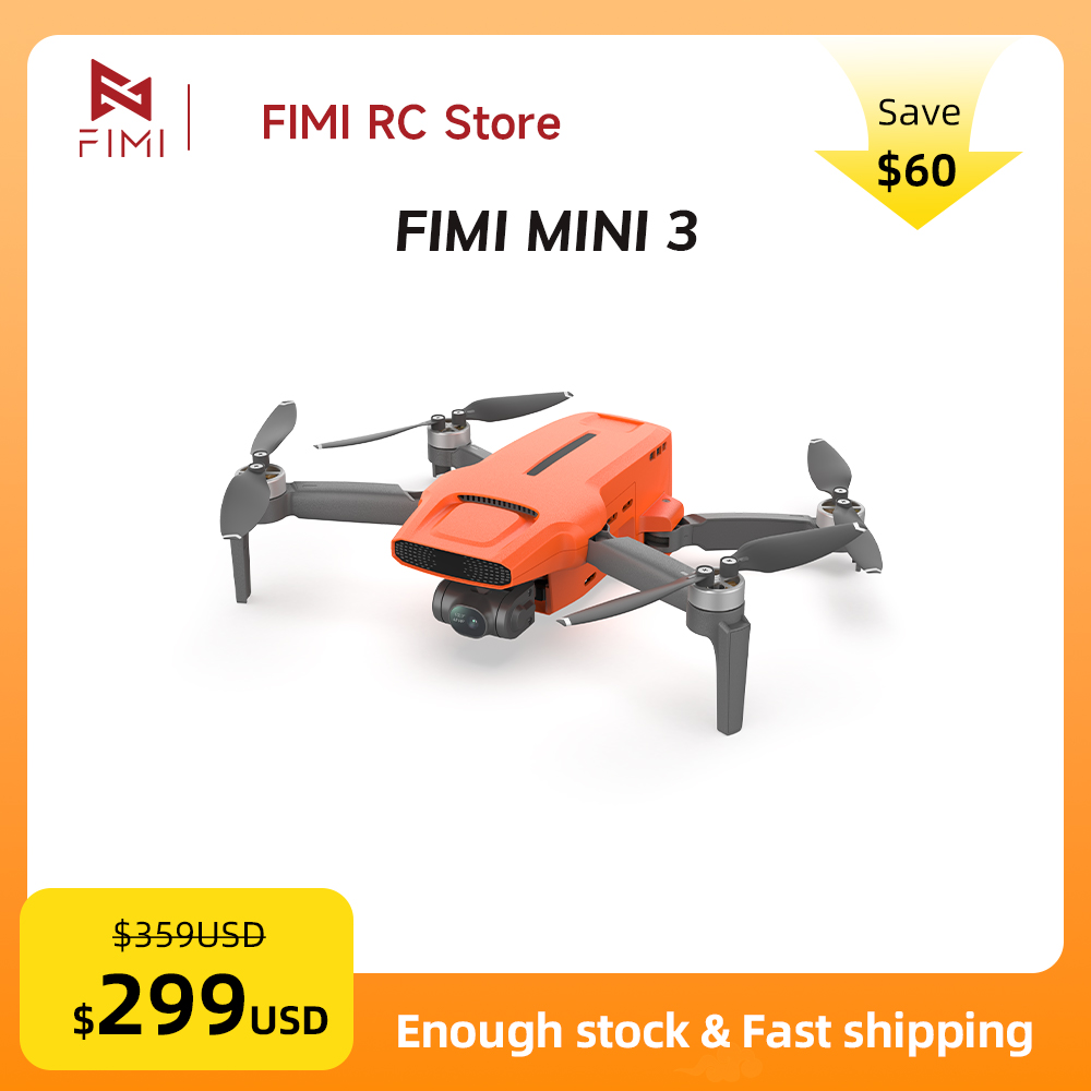 FIMI MINI 3 Camere Drone 4K 60 - Drone Camera With Gimbal recension och pris